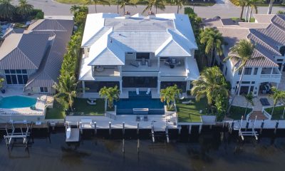 The home on E. Alexander Palm Road being leased by football star Travis Kelce. (Photo: Boca Daily News)