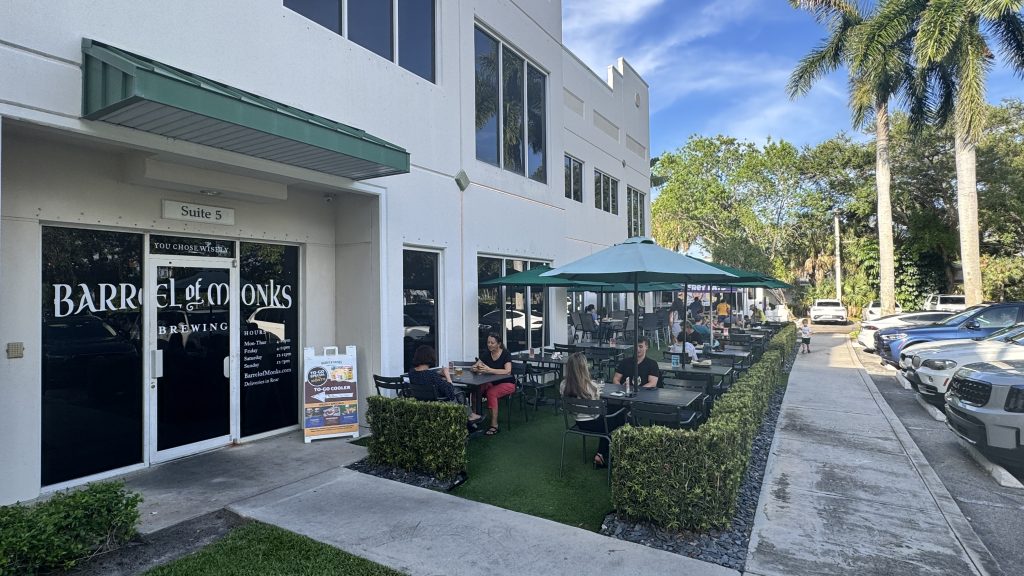 Barrel of Monks Brewery, Boca Raton, FL, June 2025. (Photo: Boca Daily News)