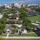 Three historic buildings on Crawford Boulevard in Boca Raton due for relocation, June 2025. (Photo: Boca Daily News)