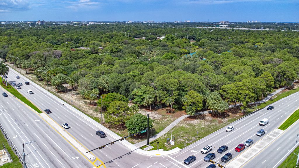 Baseball and softball fields at Sugar Sand Park, July 2025. (Photo: Boca Daily News)