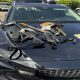 Items found in a car parked in a restricted area at Palm Beach International Airport, Aug. 5, 2025. (Credit: PBSO)